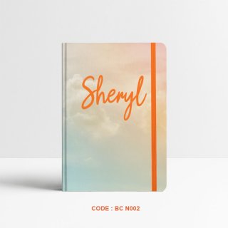 22. Basic Notebook Custom #Nama Cocok untuk yang Hobi Menulis Diary