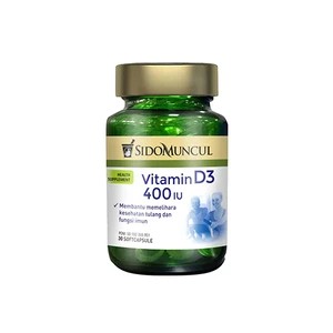 Sidomuncul Vitamin D3 400 IU