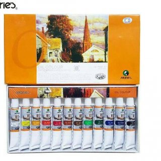 3. Maries Oil Color Set 12 x 12 ml Bantu Menciptakan Lukisan yang Indah