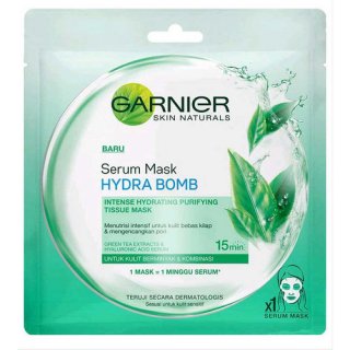 Garnier Serum Mask Hydra Bomb Tissue Mask Green Tea