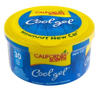 California Scents Newport New Car Mini Gel Cans