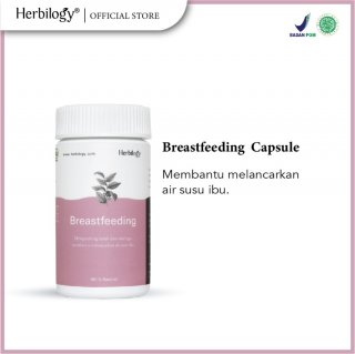 Herbilogy Breastfeeding - Pelancar ASI 60 kapsul