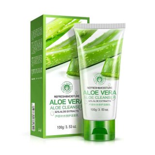 BIOAQUA Refresh & Moisture 92% Aloe Vera Foam Cleanser