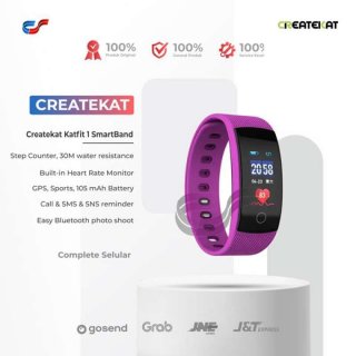 Createkat Smartwatch Smartband Katfit One