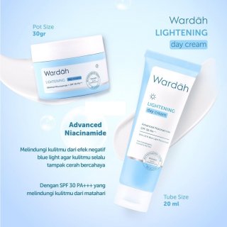3. Wardah Lightening Day Cream, Tinggi Vitamin B3 dan Licorice