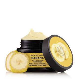 9. The Body Shop Banana Truly Nourishing Hair Mask Treatment, Menutrisi Rambut hingga ke Akarnya