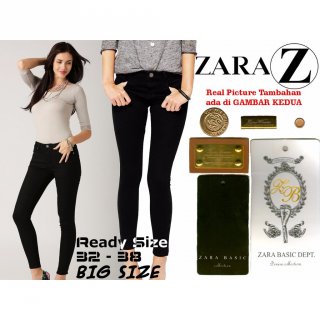 Celana Soft Jeans Zara Black