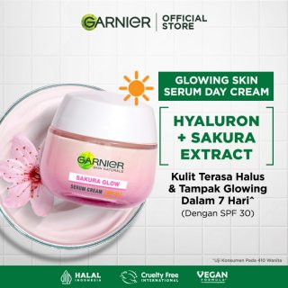 Garnier Sakura White Serum Day Cream SPF30 50ml