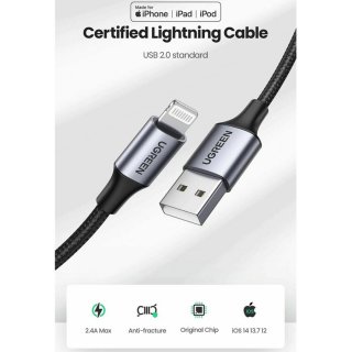 Kabel Data Charger Ugreen USB A to iPhone Lightning