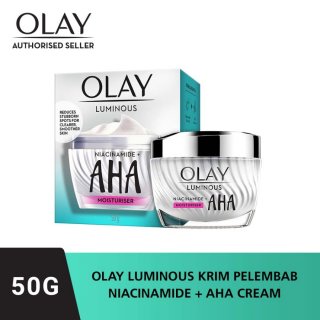 Olay Luminous Niacinamide + AHA Krim Pelembab Brightening Skin Care