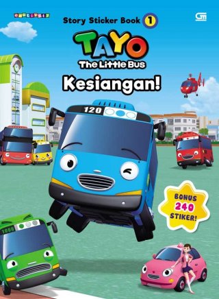 7. Buku Tayo The Little Bus: Stiker Edukasi, Belajar dan Bermain untuk Stimulasi Kreativitas Anak