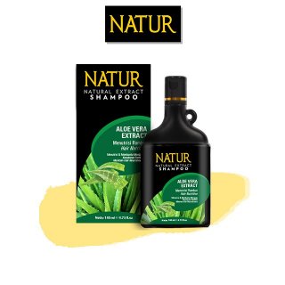 Natur Aloe Vera Extract Shampoo Penumbuh Rambut