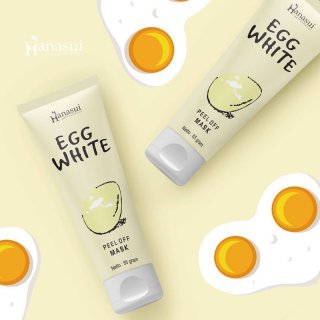Hanasui Egg White Peel Off Mask