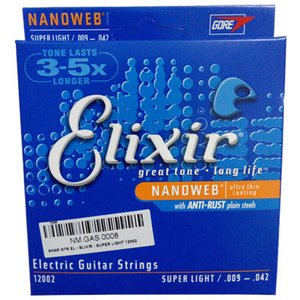 Elixir Electric ANTI RUST Nanoweb Super Light 009 - 042 (Senar Gitar Elektrik Elixir)