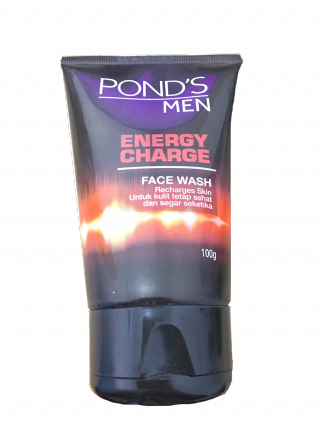 6. Ponds Men Energy Charge Facial Wash, dengan Ekstrak Kopi