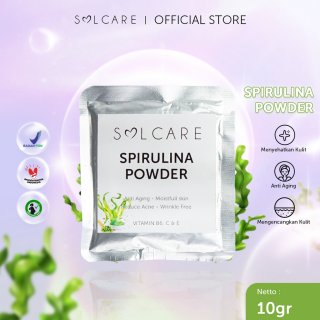13. Solcare - Masker Spirulina Powder