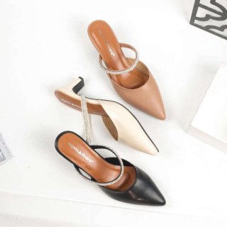 Sepatu Dinara - Casandra Sandal Heels/Sandal Wanita Mules