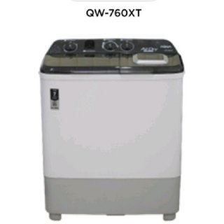AQUA Mesin Cuci QW-860XT 2 Tabung Low Watt