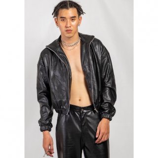Ocwa Milan Faux Leather Jacket Man