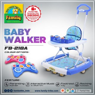 8. Baby Walker Family Seri Drum BW-218A