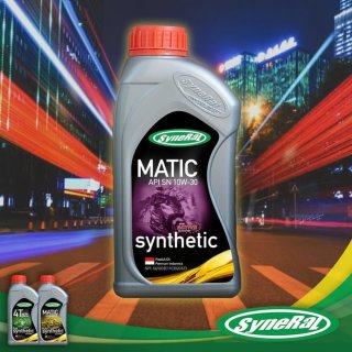 SyneRal - Synthetic Matic API SN 10W-30 JASO MB