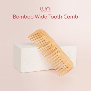 Lumi Bamboo Wide Tooth Comb