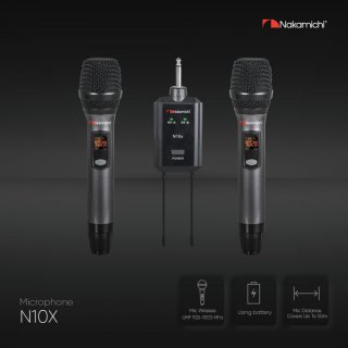 Microphone Wireless Nakamichi N10X