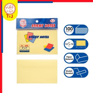 TJ Labels Sticky Notes  TJ 655 