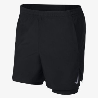 Celana Lari Nike Challenger 5" 2-in-1 Shorts Black Original AJ7740-010