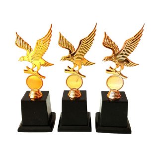 Mulyocreative Trophy Model Burung Garuda Piala Polos 