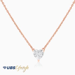 2. UBS Kalung Emas Rachel Rose - Kkv14607, Simpel namun Menawan