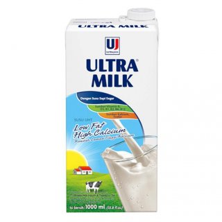 Susu Ultra Milk Low Fat Hi Calcium 1000 ml