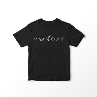Minara - Kaos Baju T-shirt Ringger Tee Monday Tumblr Tee Cewek Soft Spandek