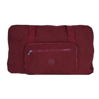 Travel Bag Lipat Berbahan Nylon Waterproof Multifungsi KP-7001 - Maroon
