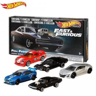 Hot Wheels Premium Fast & Furious 5 Car Packs