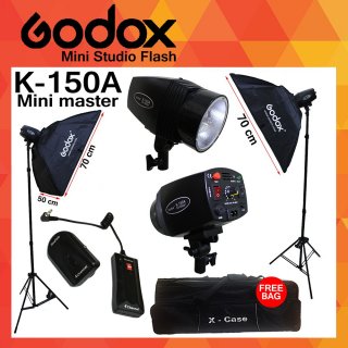 10. Godox Mini Master K-150A Kits Lampu Studio