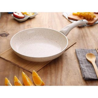 21. Solarpi Marble Stone Ceramic Coating Fry Pan, Menggoreng Lebih Hemat dan Sehat