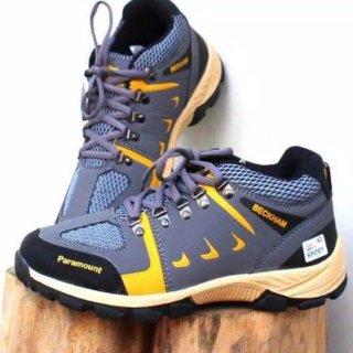 SEPATU GUNUNG Beckam BOOT / Sepatu Hiking Touring / Sepatu pendaki Anak Gunung Paramount Original Model Baru