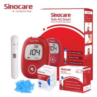 14. Sinocare Safe AQ Smart Alat Cek Gula Darah agar Bisa Kontrol Gula Darah dengan Mudah