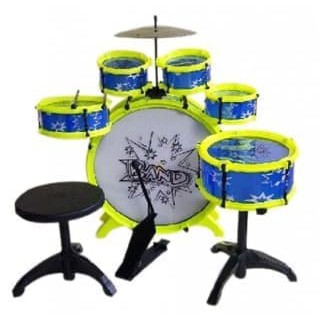 27. Mainan Anak Drum Big Band, Untuk Penggemar Alat Musik
