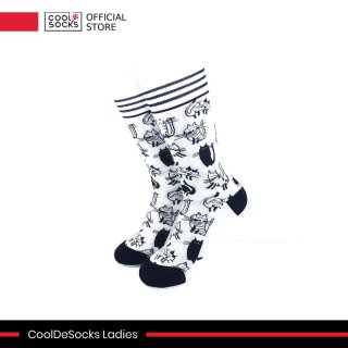 CoolDeSocks Ladies Kaos Kaki Copy Cat