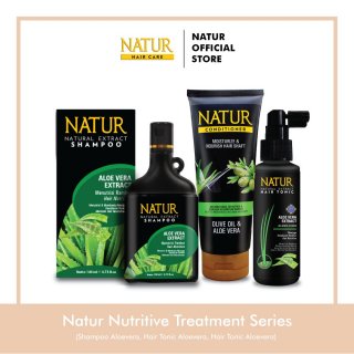 21. Natur Nutritive Treatment Series, Paket Lengkap Perawatan Rambut