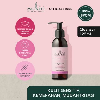 Sukin Sensitive Cleansing Gel 125ml 