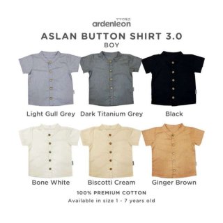 ARDENLEON Boy Aslan Button Shirt