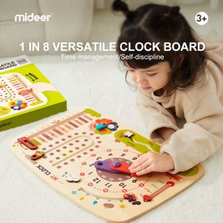 Mideer Versatile Clock Board Mainan