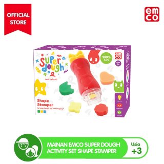 Emco Super Dough Activity Set Shape Stamper