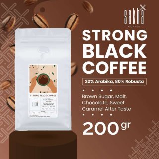 Sakha Coffee Espresso Blend Strong Black 