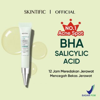 20. SKINTIFIC - Salicylic Acid Acne Spot Treatment Gel