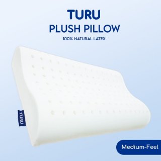 TURU Bantal Ergonomic Natural Latex Plush Pillow