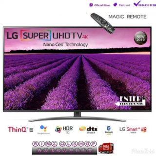 55SM8100PTA LG SMART TV SUPER UHD NANO CELL AI THINQ 55SM8100